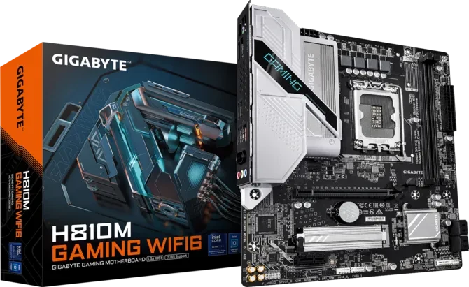 MOTHERBOARD GIGABYTE H810M GAMING WIFI 6